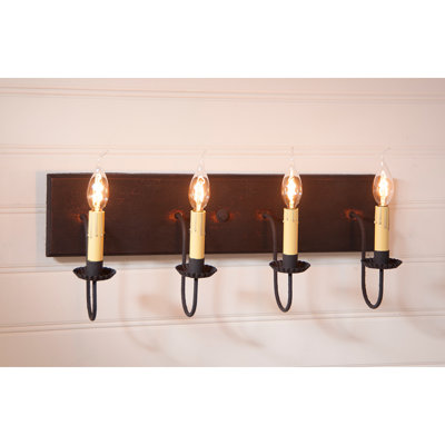 Éclairage pour meuble-lavabo 4 lumières Kinney