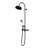 Abbey 10 x 28 1/2 Shower Faucet Set with Handshower, Oil Rubbed Bronze