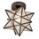 1 - Light Semi Flush Mount