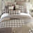 Donna Sharp Smoky Square Pieced Cotton Quilted Standard Sham