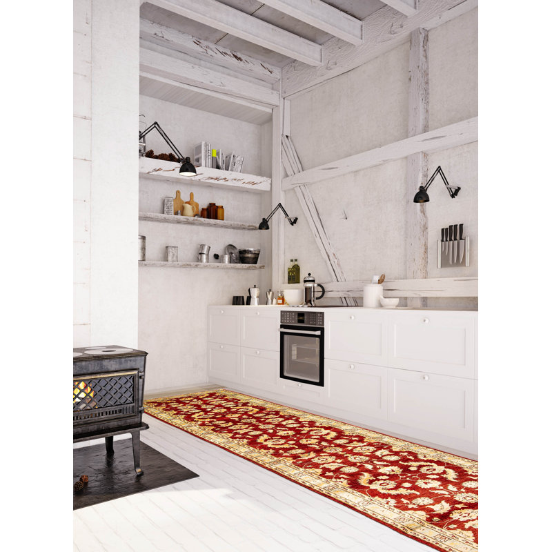 Belper Red Rug 2'8" x 13'0"