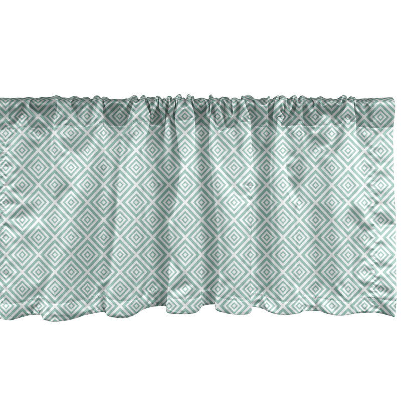 Multicolore ensemble de 2 cantonnières Ambesonne Eastern Cantonnière 54 "x 18"
