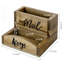 Solid Wood Desk Organiser 