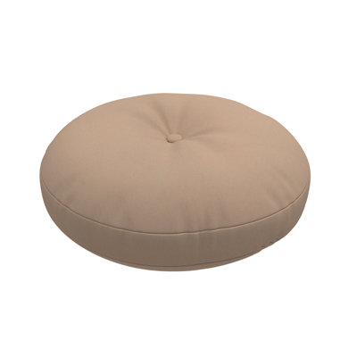 Indoor/Outdoor Throw Pillow, 20 Inch Round Cushion Cover with Insert