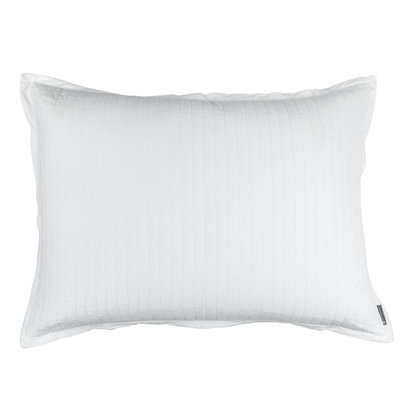 Aria Appliqued Feather Throw Pillow