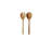 Hand Carved Salad Servers