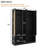 Farmhouse Hall Tree With Rattan Doors, Versatile 4-In-1 Seating Bench, Mid-Century Entryway Shoe Cabinet, Black, 55.1W-1929761726