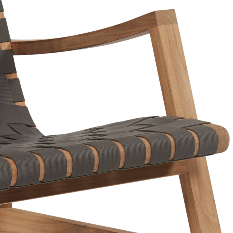 Aero Outdoor Teak Lounge Chair