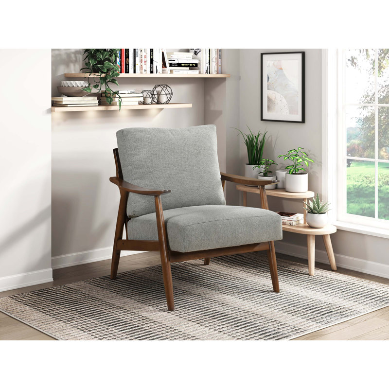 Chaise d'appoint Modern Living 1Pc, Gris