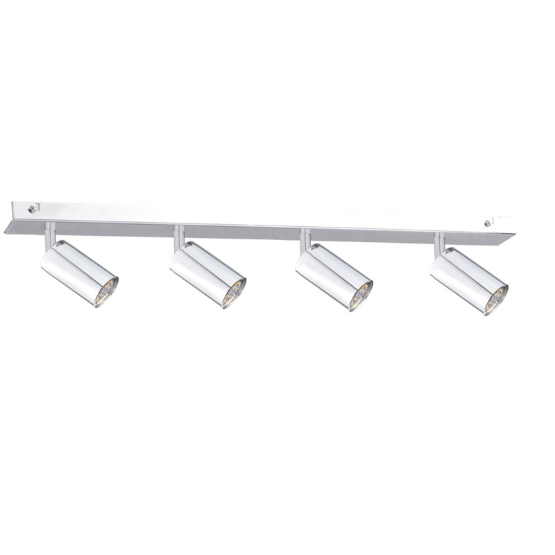 Gatliff 60cm 4 -Light Track Kit, Chrome