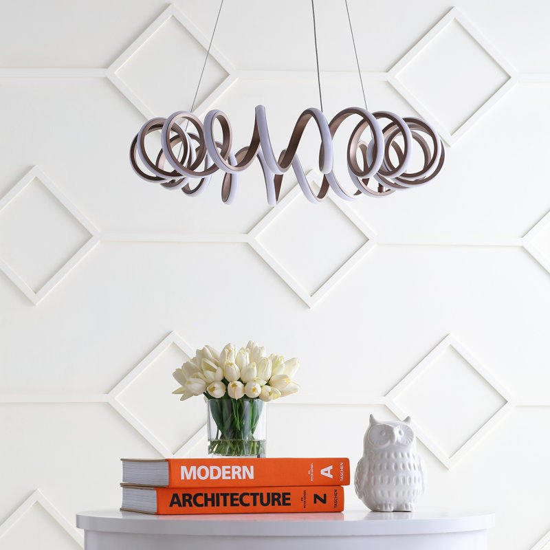 Calahan Dimmable LED Geometric Chandelier