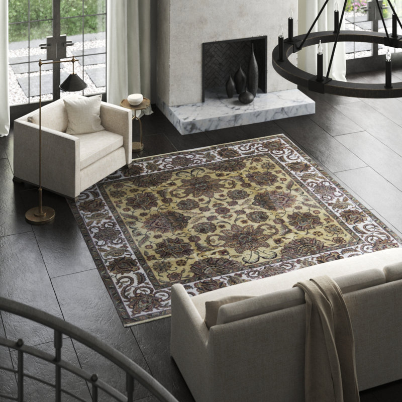 Wool Oriental Area Rug