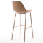 Hauteur de comptoir moderne Kavi avec coussin rembourré et pieds en métal-2070141339-2070141224