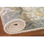 Tapis de couloir oriental ivoire Oushak 3 x 8