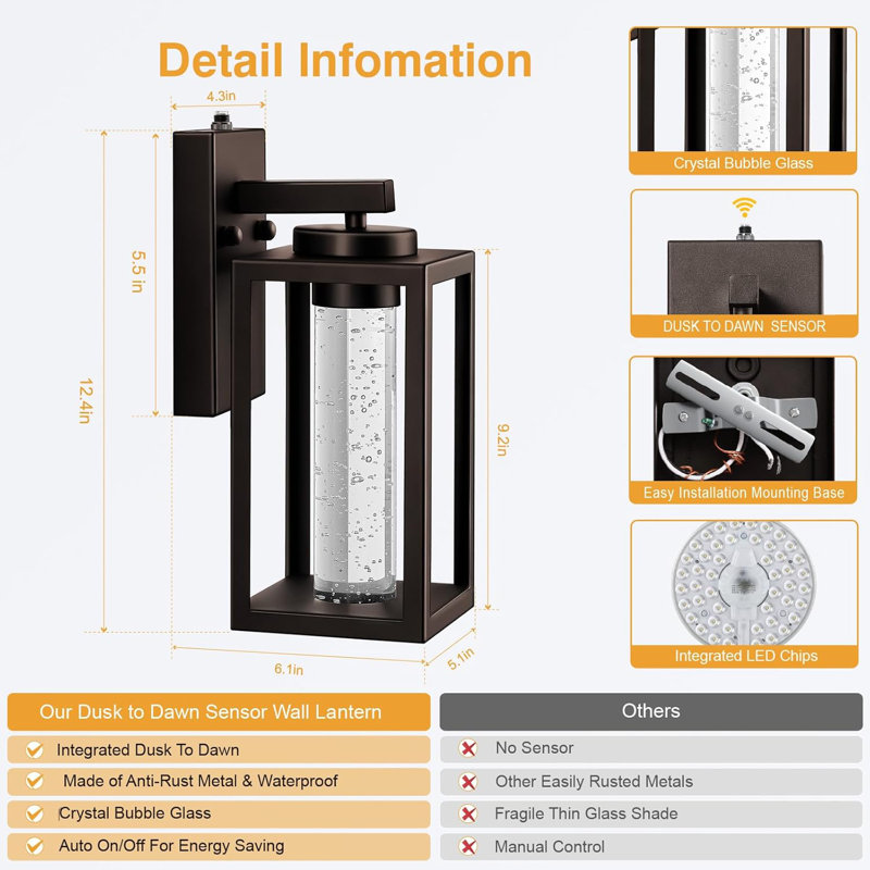 Ronit Corner Wall Light