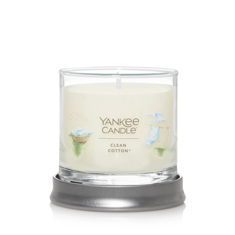 Clean Cotton Green Soy Small Tumbler Candle