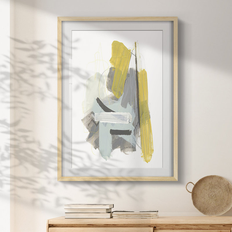 Tonal Frequent III - Impression encadrée, Naturel, H 28,5 po x l 20,5 po