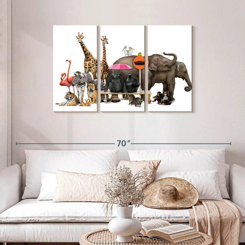 Ketti Waiting For The Ark, 28" H x 45" W