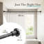 Minimalist 60" Straight Fixed Shower Curtain Rod | Wall Mount Stainless Steel Shower Rod-50239638