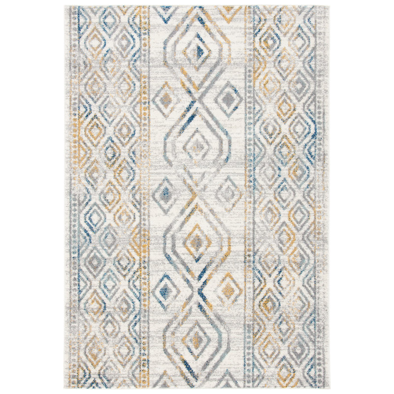 Tulum Performance Southwestern Rug, Rectangle 6'7" x 8'7"