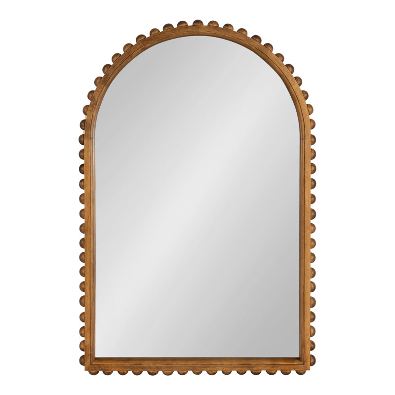 Miroir Beadbrook, Bois brun, 30" x 20"