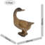Seamus GOOSE 30cm Carved Wood Effect