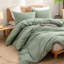Ensemble de housse de couette 100% coton délavé Bestouch Bestouch-114986045-114986048