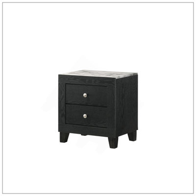 Table de chevet 2 tiroirs Contemporary