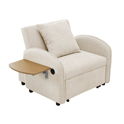 3-In-1 Convertible Sleeper Chair Bed