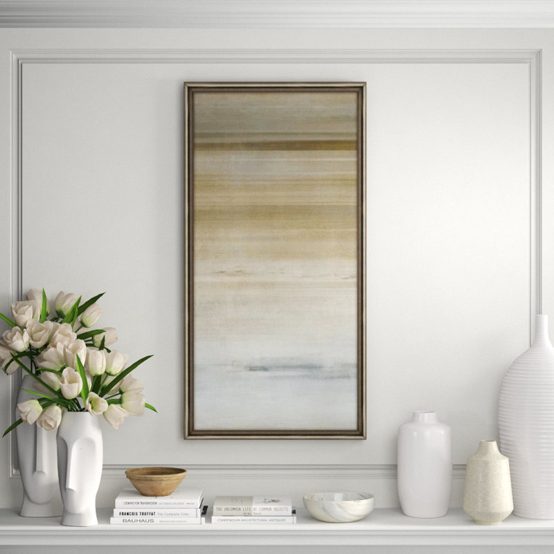 Desert Breath II by Elena Carlie, Glass Coat, 47" H x 24" W