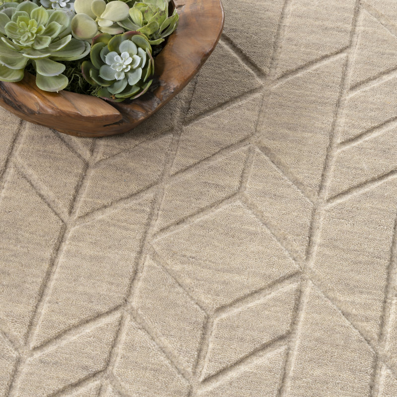 Milord Wool Hand Woven Area Rug, Rectangle 366 x 457cm