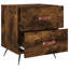 Hilaire 40cm W Iron Bedside Table-91686534-125113103