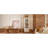 71'' Freestanding Upholstered Display Cabinet, Upholstered Glass Door Cabinet With Ceiling Light,Wine Cabinet With Adjustable Shelves, For Livingroom, Kitchen, Bar & Dining Room - White