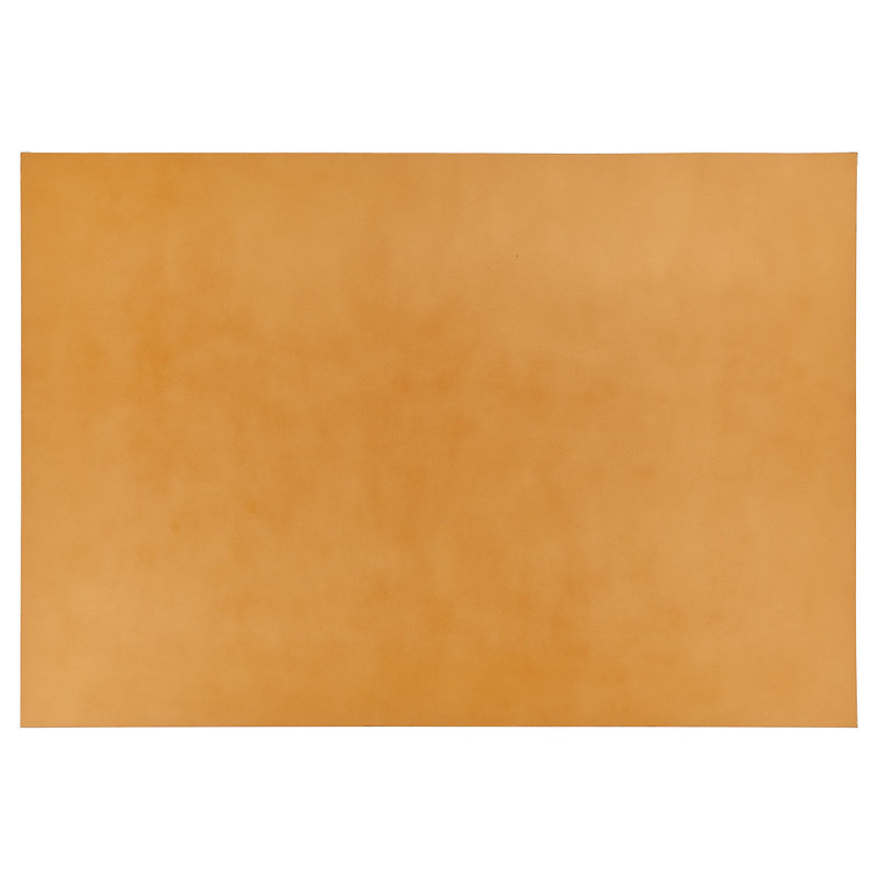 Graphic Image Desk Blotter Double-Sided Leather, Combo, Navy/Tan