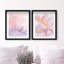Watercolor Petals Set Framed Graphic Art-355466842-444757365