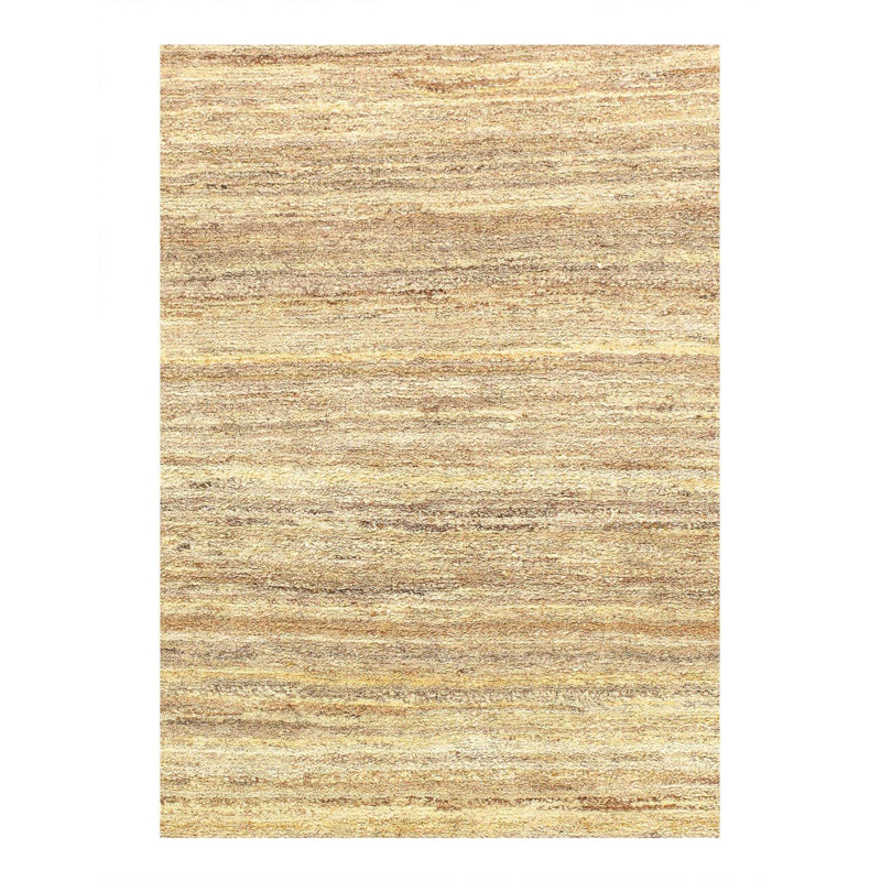 Striped Area Rug in Beige