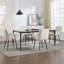 Kilduff Velvet Upholstered Dining Chair with Armrests-110990742-129588259