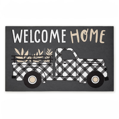 Paillasson Farmhouse Welcome
