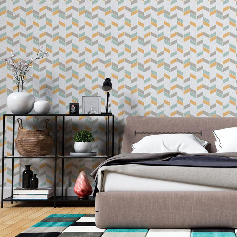 Rouleau de papier peint adhésif doux L 126 po x l 24 po Ahmoni