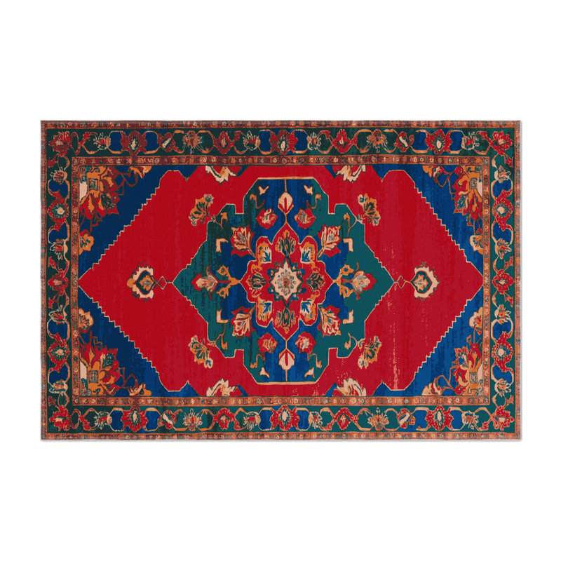 Tapis gris d'intérieur et d'extérieur Tabriz