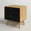 Maja 51cm W Manufactured Wood Bedside Table-43145004