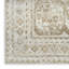 Tapis d'intérieur ivoire / taupe 2 pi x 4 pi Leuchte-825953153