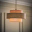 Nellie 19cm H Linen Novelty Pendant Shade ( Clip On )-34783261
