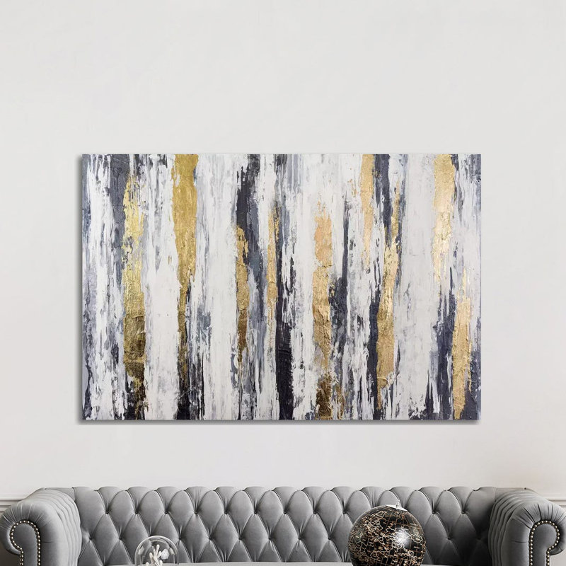 «Parallelism» par Nikki Chauhan, impression sur toile tendue, H 8 po x l 12 po x P 0,75 po