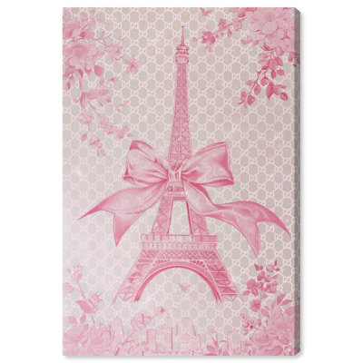 Ruban Tour Eiffel, toile par Art Remedy