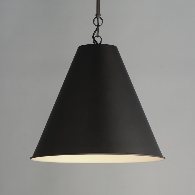 Lorrenda 1 - Light Single Pendant, Chestnut Bronze, 15" H x 18" W x 18" D