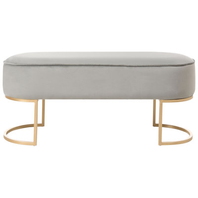 100% Polyester Upholstered Bench
