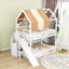 Lit mezzanine en bois avec glissade et tablettes-1472786526