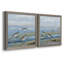 Seabird Beach I - ensemble de 2 peintures sur toile encadrées-755364191-755364176
