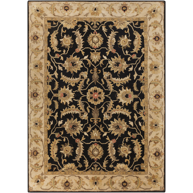 Eli Wool Oriental Indoor Rug, Rectangle 5' x 8'